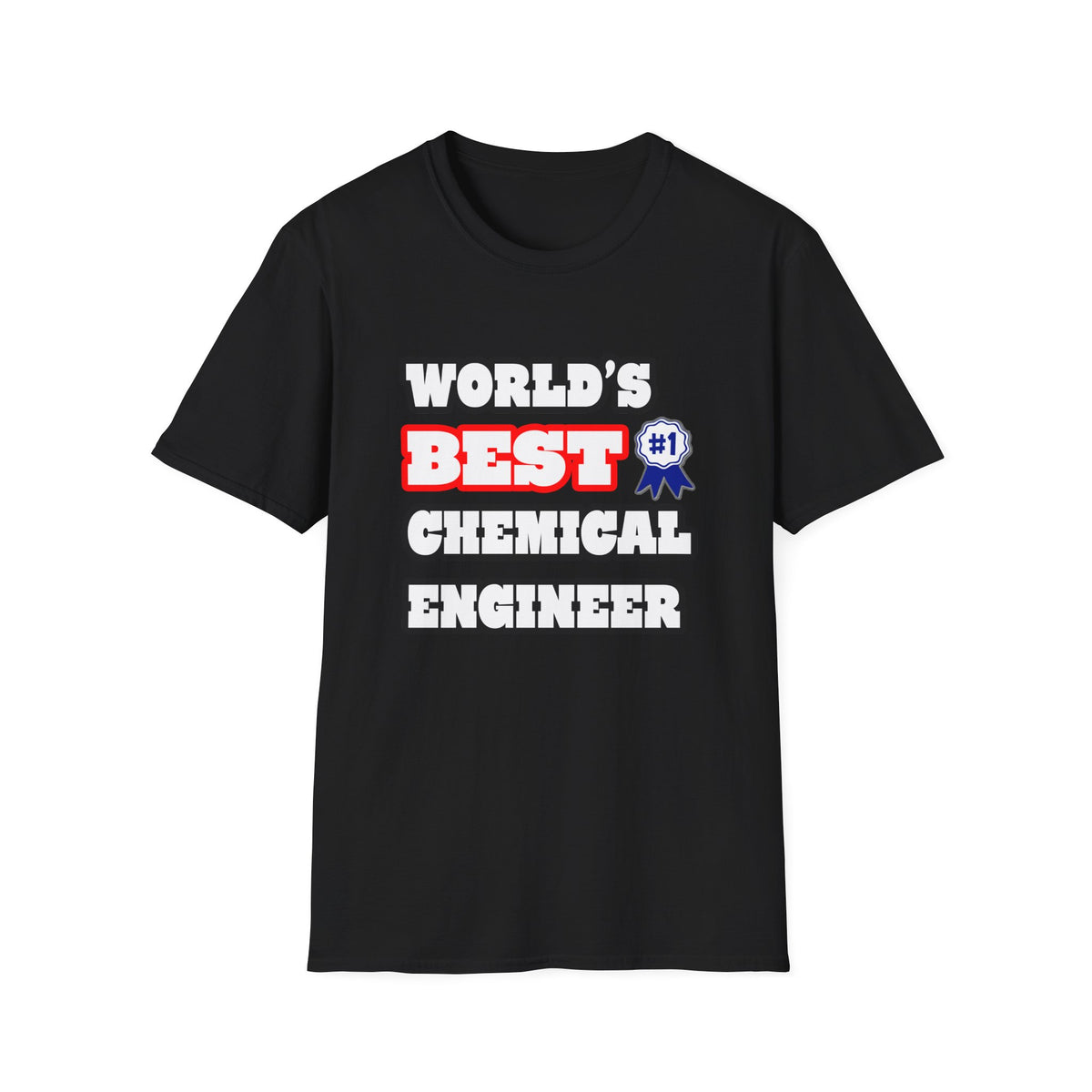 World's Best Chemical Engineer - Unisex Softstyle T-Shirt