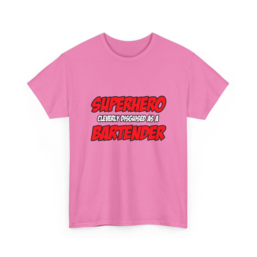 Superhero...Bartender - Unisex Heavy Cotton Tee