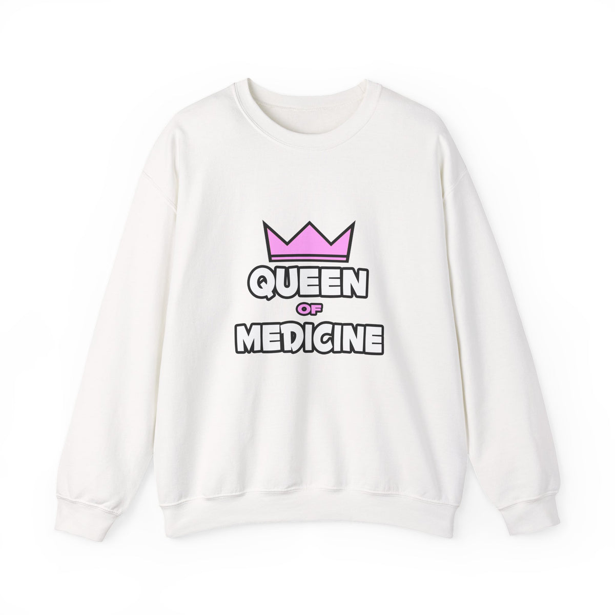Queen of Medicine - Unisex Heavy Blend™ Crewneck Sweatshirt