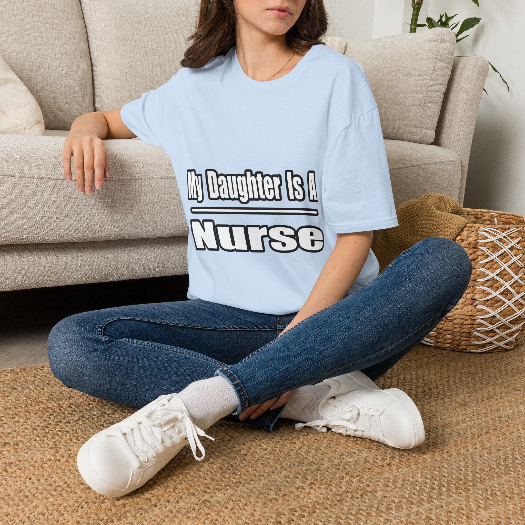 My Daughter Nurse - Unisex Softstyle T-Shirt