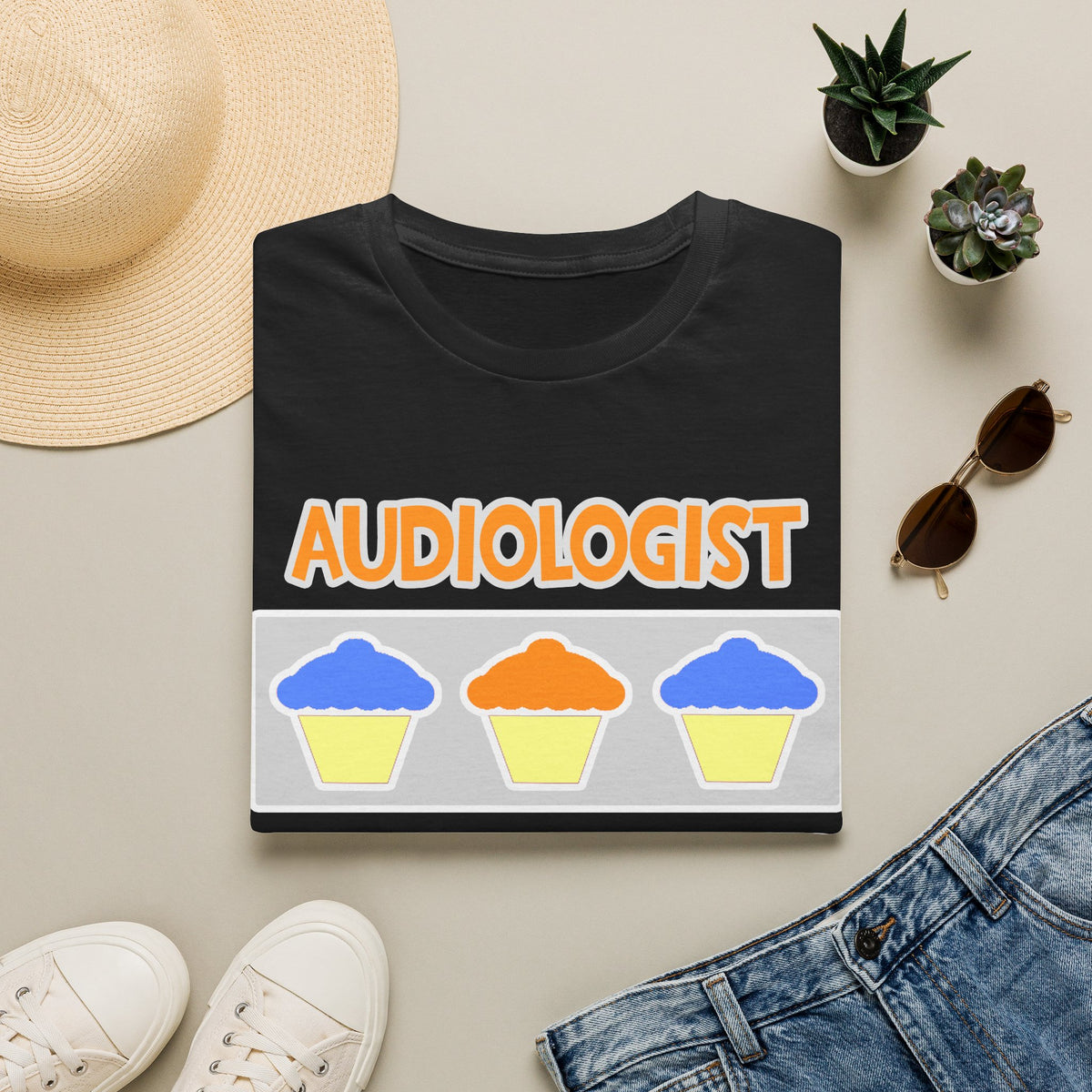 Audiologist ... Will Work For Cupcakes - Unisex Softstyle T-Shirt