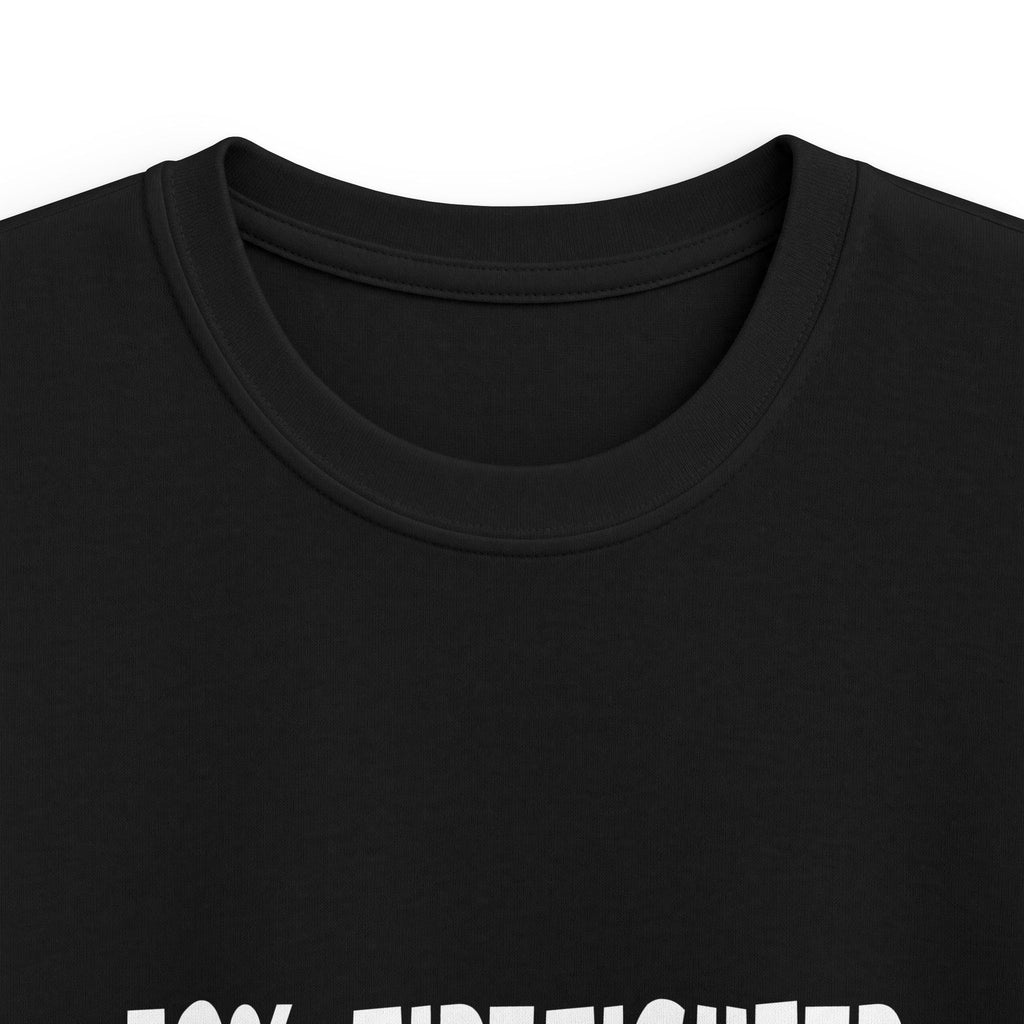 Half Firefighter ... Half Superhero - Kids Softstyle Tee