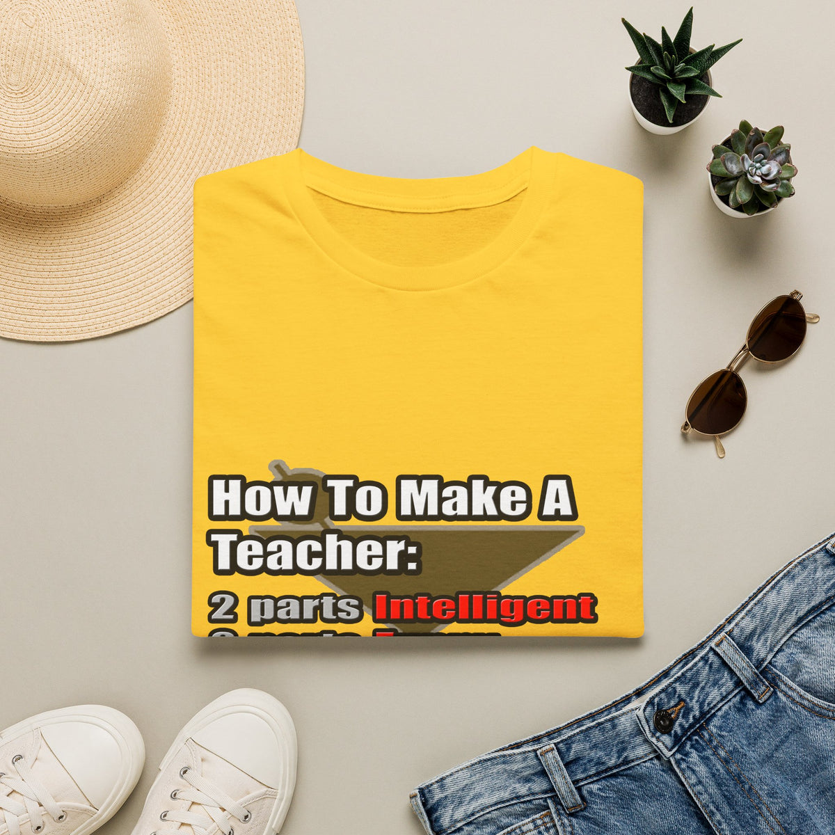 How To Make a Teacher - Unisex Softstyle T-Shirt