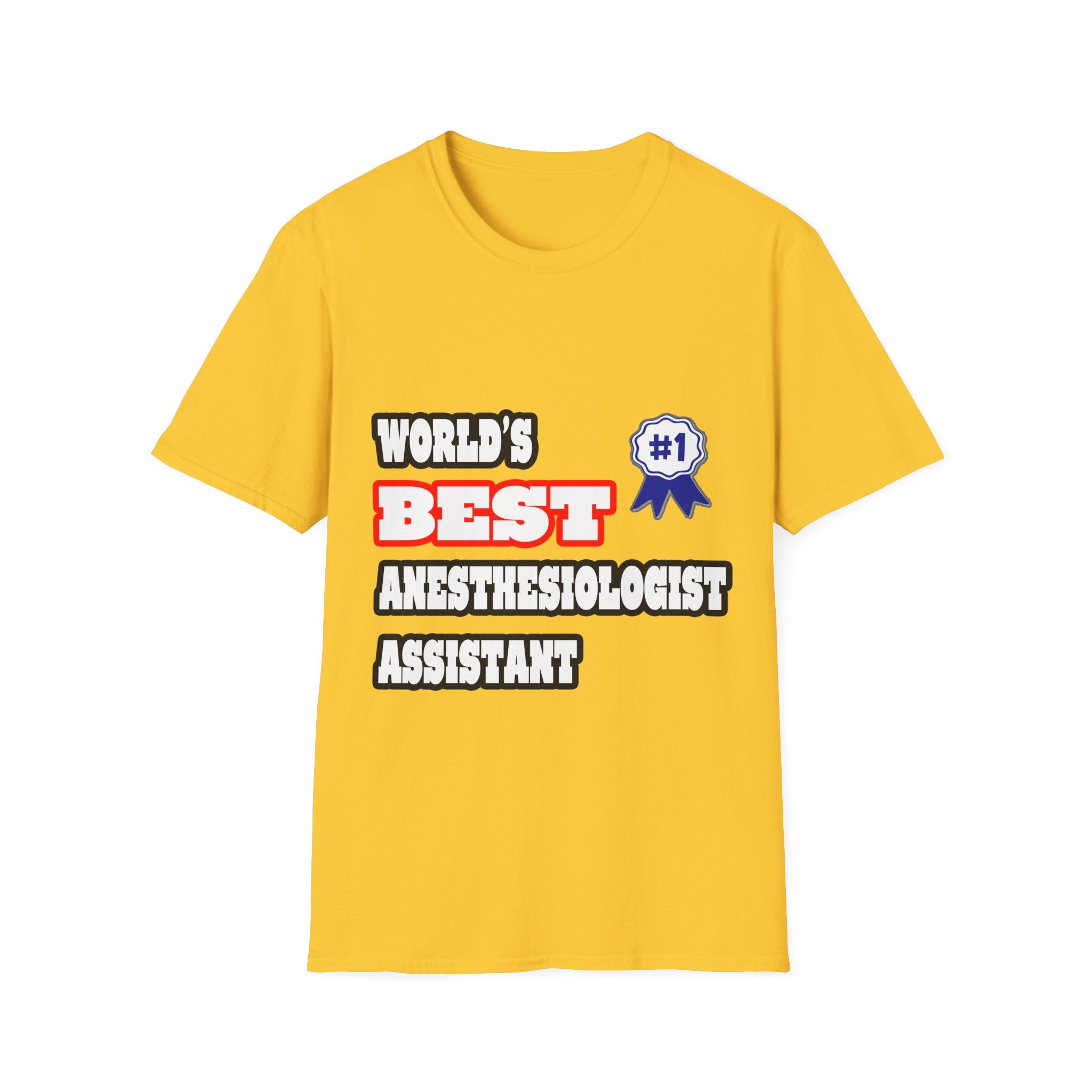 World's Best Anesthesiologist Assistant - Unisex Softstyle T-Shirt