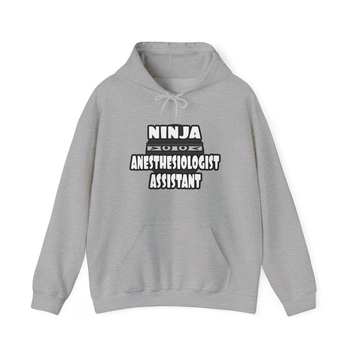 Ninja Anesthesiologist Assistant - Unisex Heavy Blend™ Hooded Sweatshirt