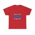 World's Coolest Engineer - Unisex Heavy Cotton Tee