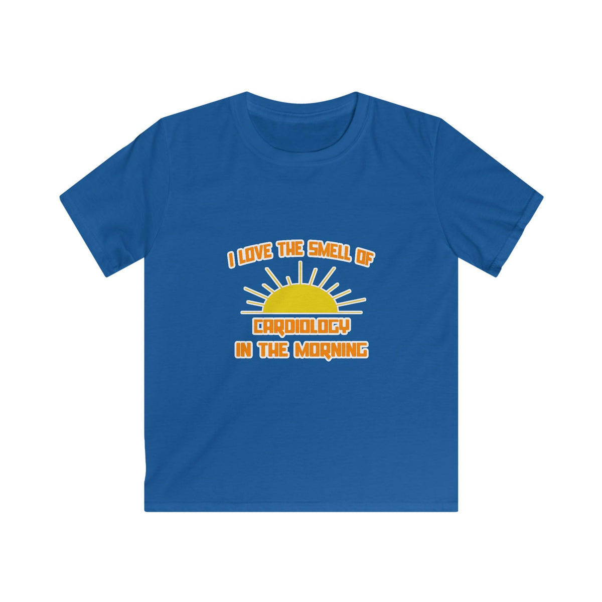 Smell of Cardiology in the Morning - Kids Softstyle Tee