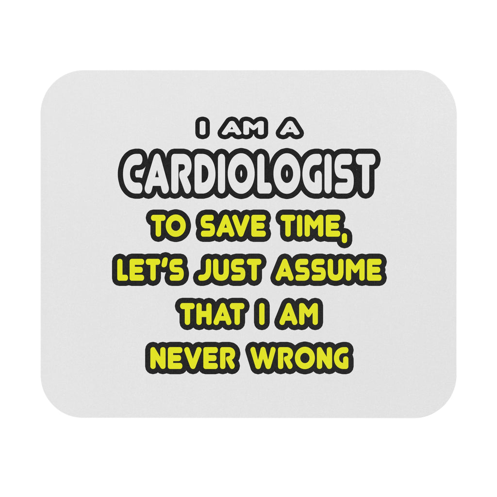 Funny Cardiologist T Shirts and Gifts - Mouse Pad (Rectangle)