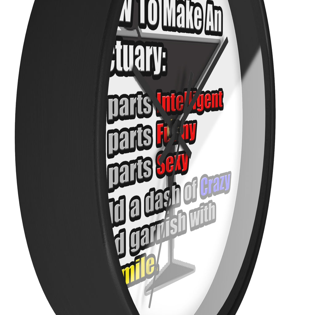 How To Make an Actuary - Wall Clock