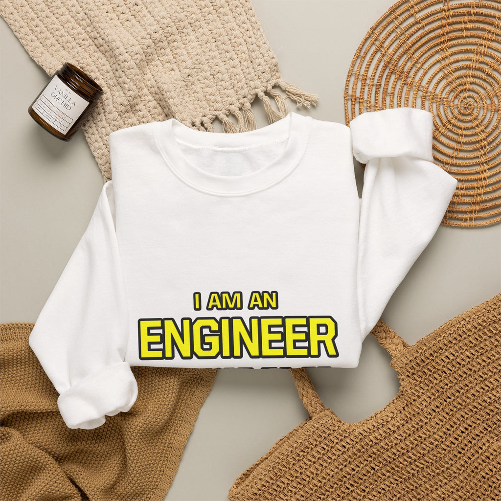 Engineer...Superior Intelligence - Unisex Heavy Blend™ Crewneck Sweatshirt