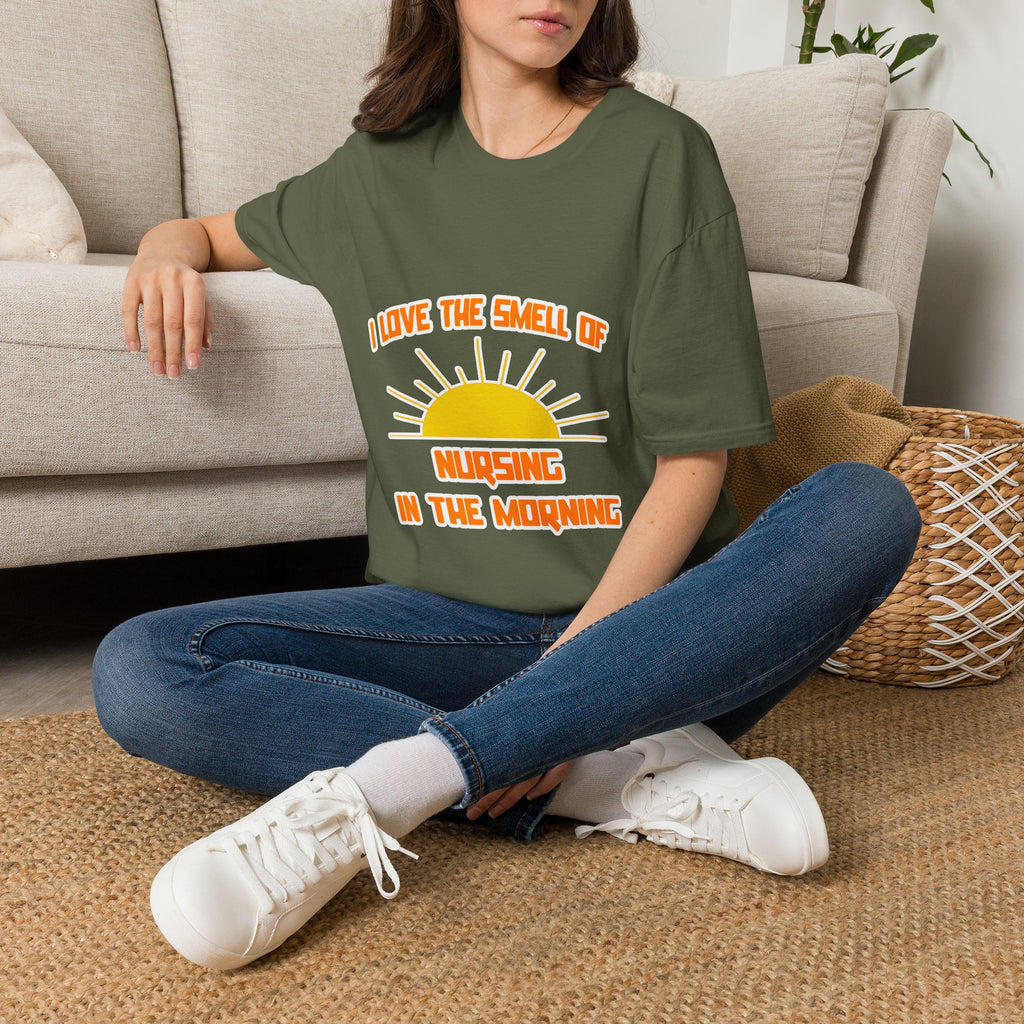 Smell of Nursing in the Morning - Unisex Softstyle T-Shirt