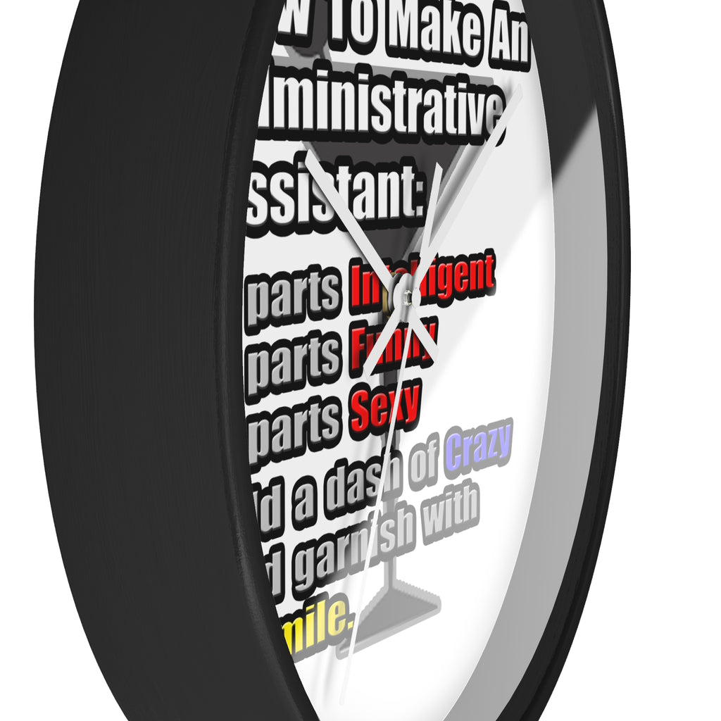 How To Make an Administrative Assistant - Wall Clock
