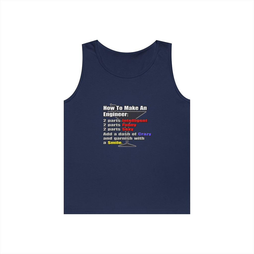 How To Make an Engineer - Unisex Heavy Cotton Tank Top