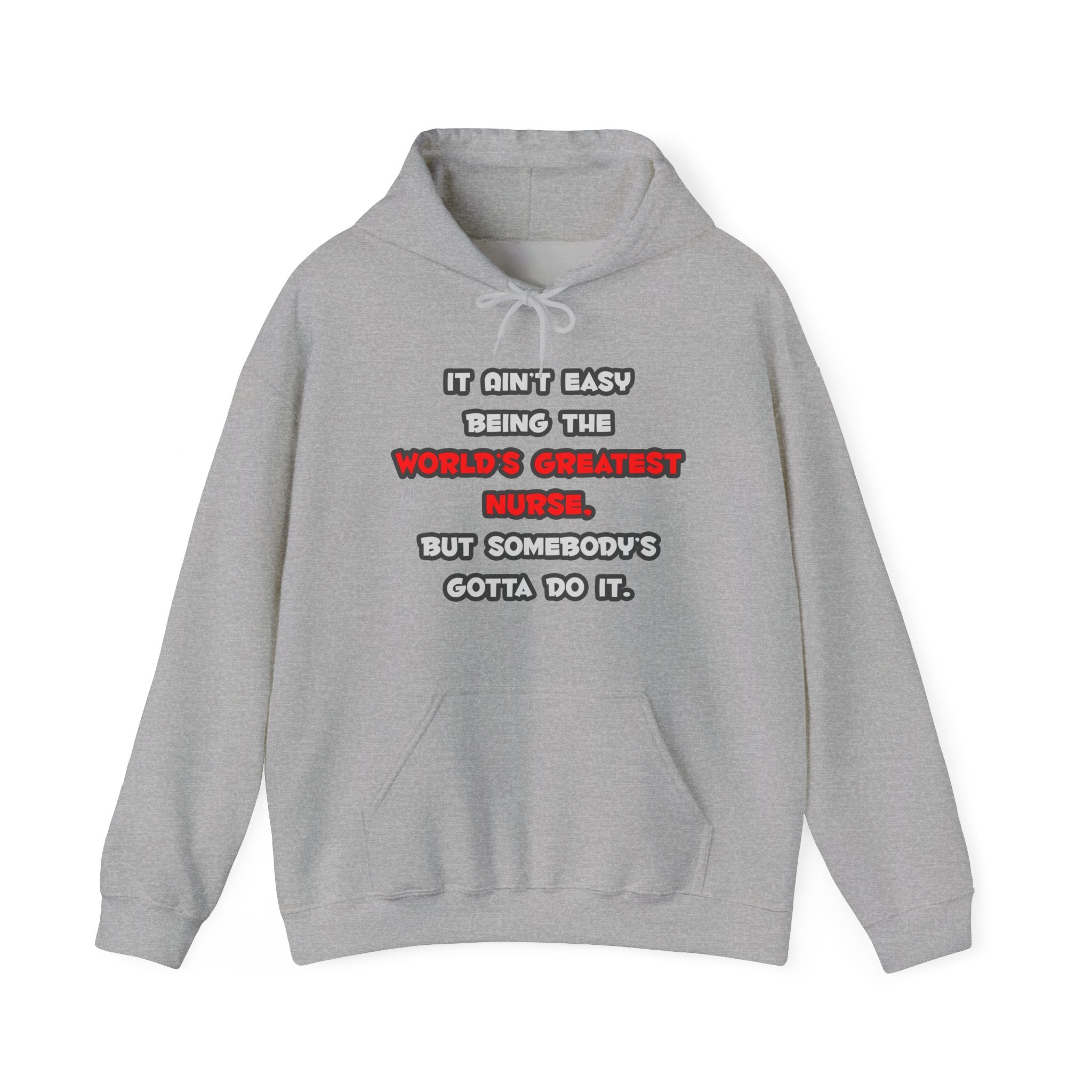 World's Greatest Nurse Joke - Unisex Heavy Blend™ Hooded Sweatshirt
