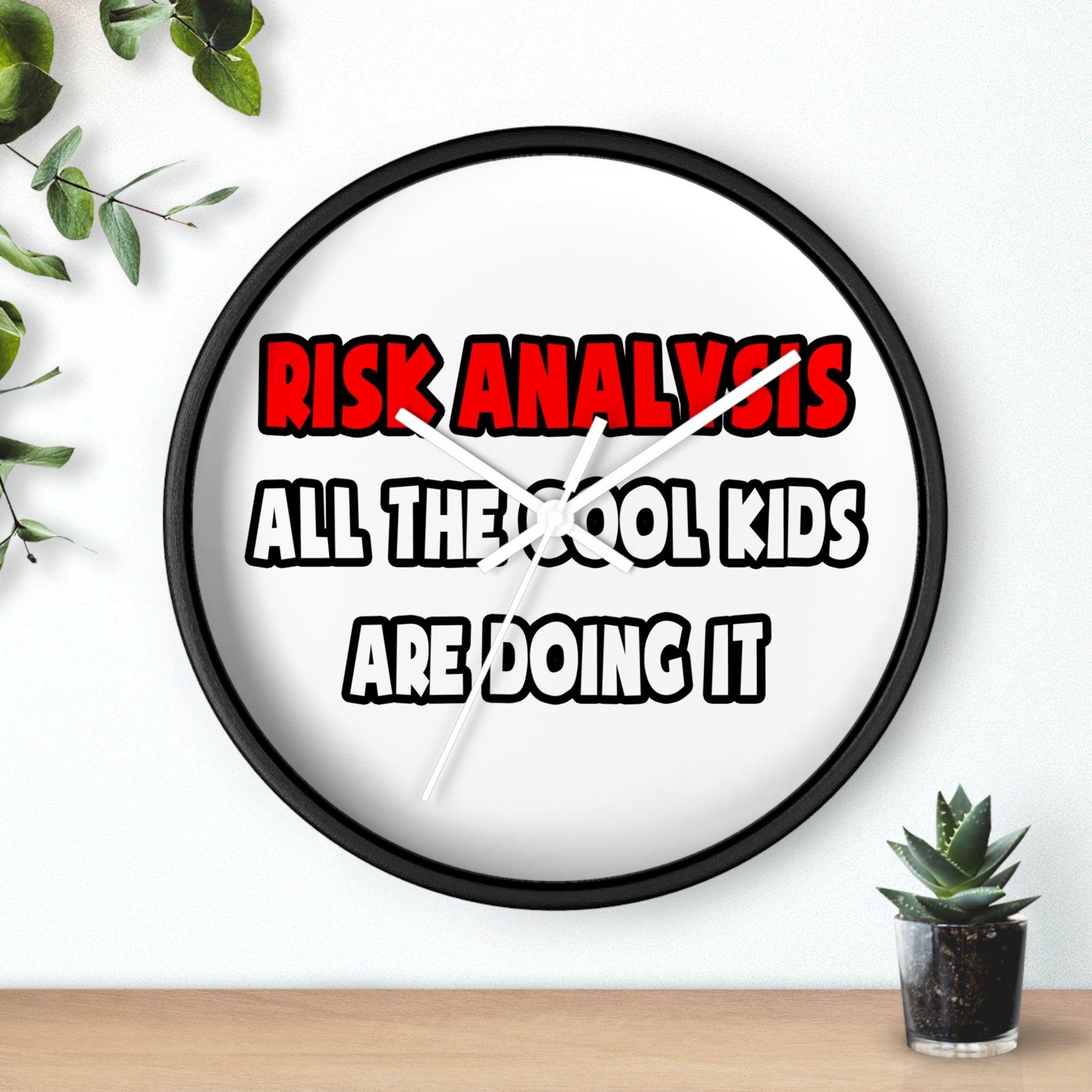 Funny Actuary Shirts and Gifts - Wall Clock