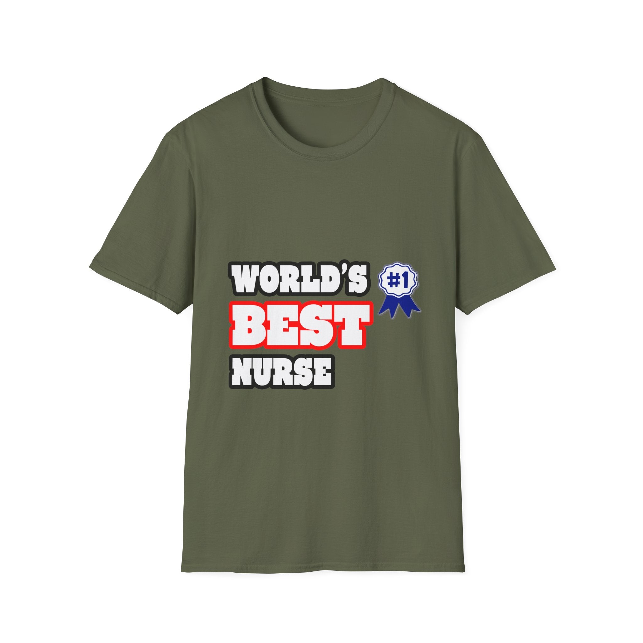 World's Best Nurse - Unisex Softstyle T-Shirt