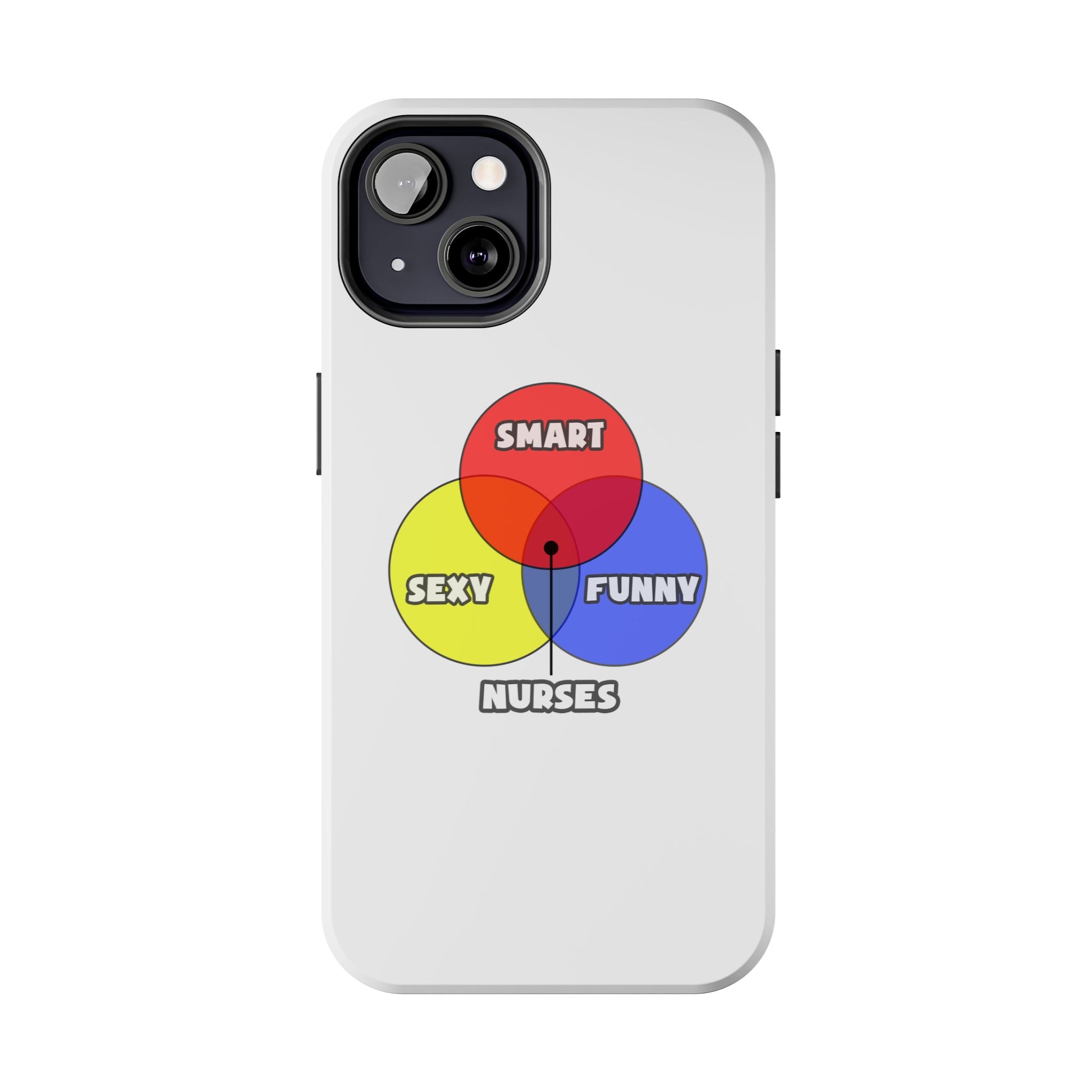 Venn Diagram .. Nurses - Tough Phone Cases