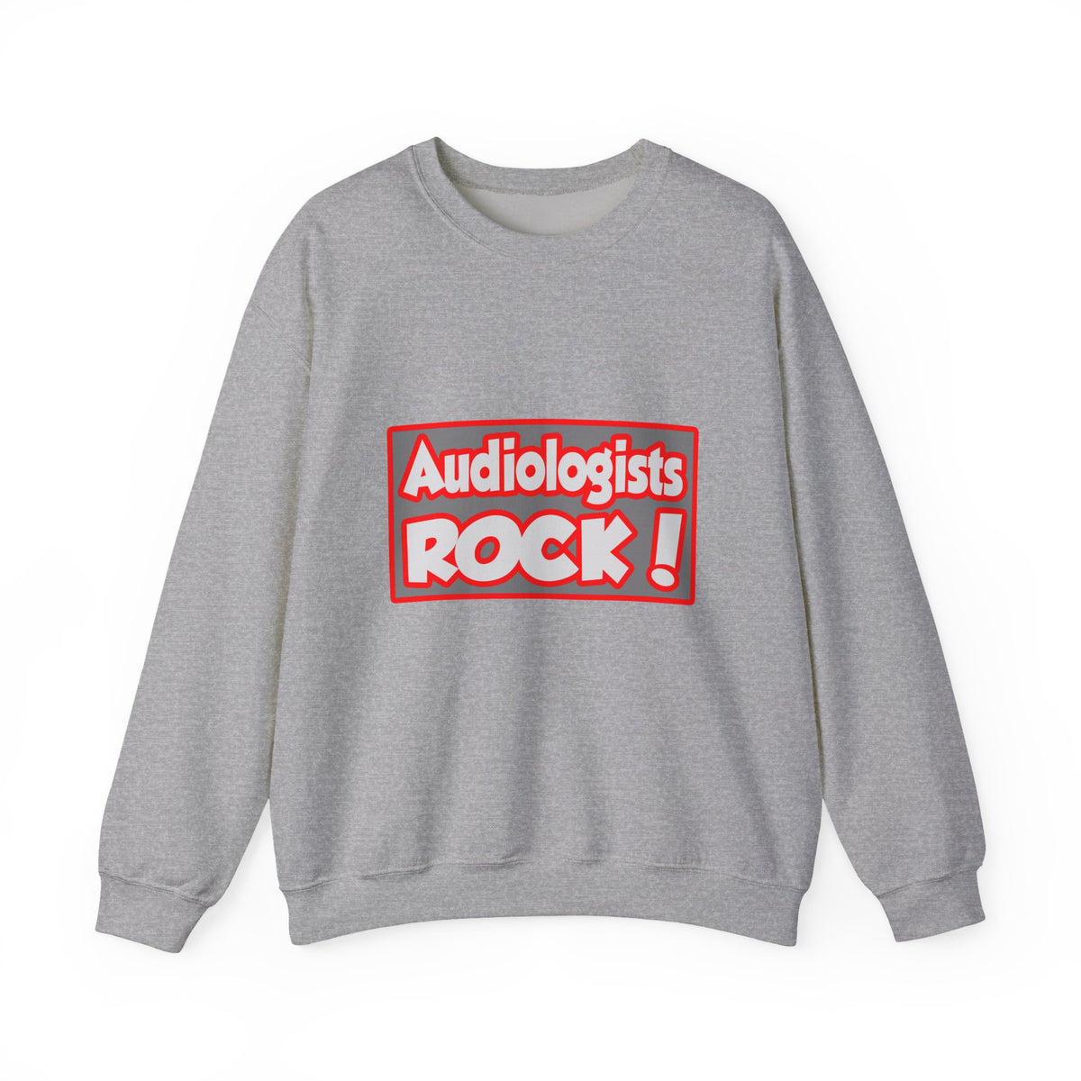 Audiologists Rock! - Unisex Heavy Blend™ Crewneck Sweatshirt