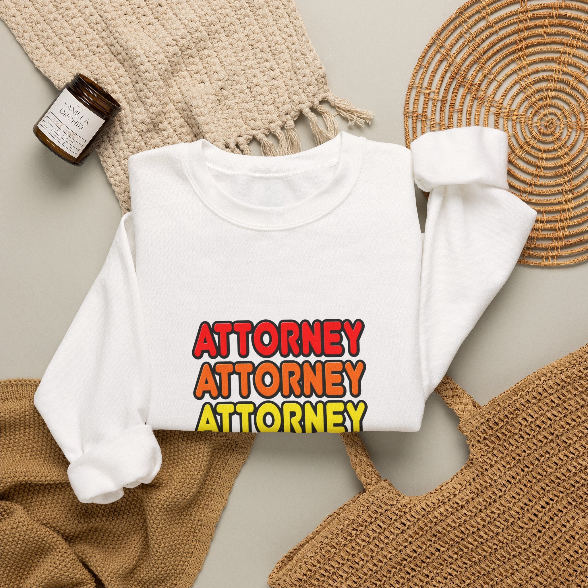 Rainbow Attorney - Unisex Heavy Blend™ Crewneck Sweatshirt