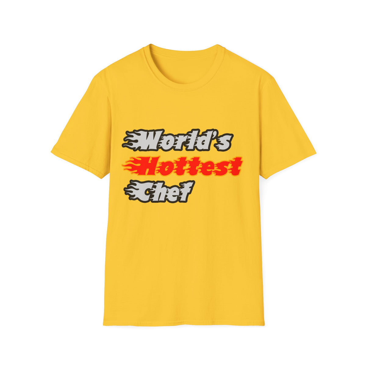 World's Hottest Chef - Unisex Softstyle T-Shirt