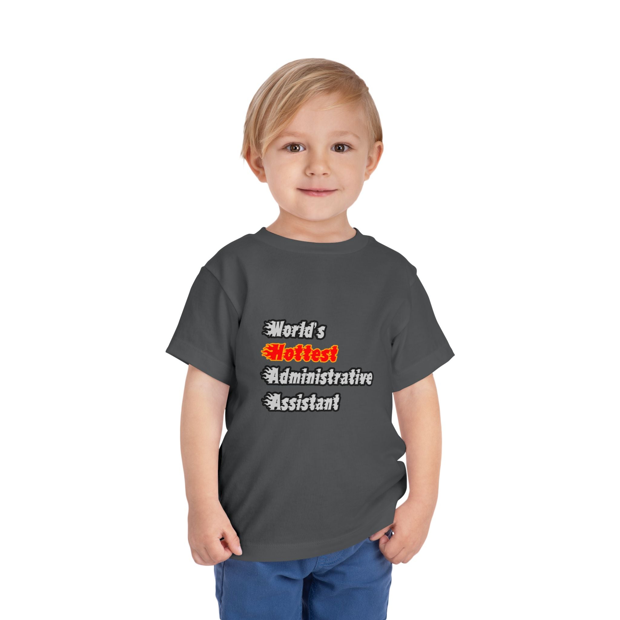 World's Hottest Administrative Assistant - Toddler Short Sleeve Tee
