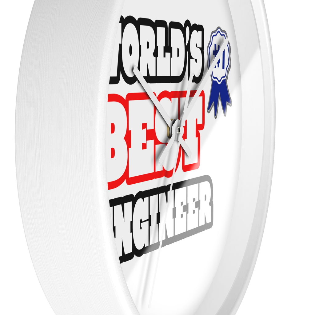 World's Best Engineer - Wall Clock