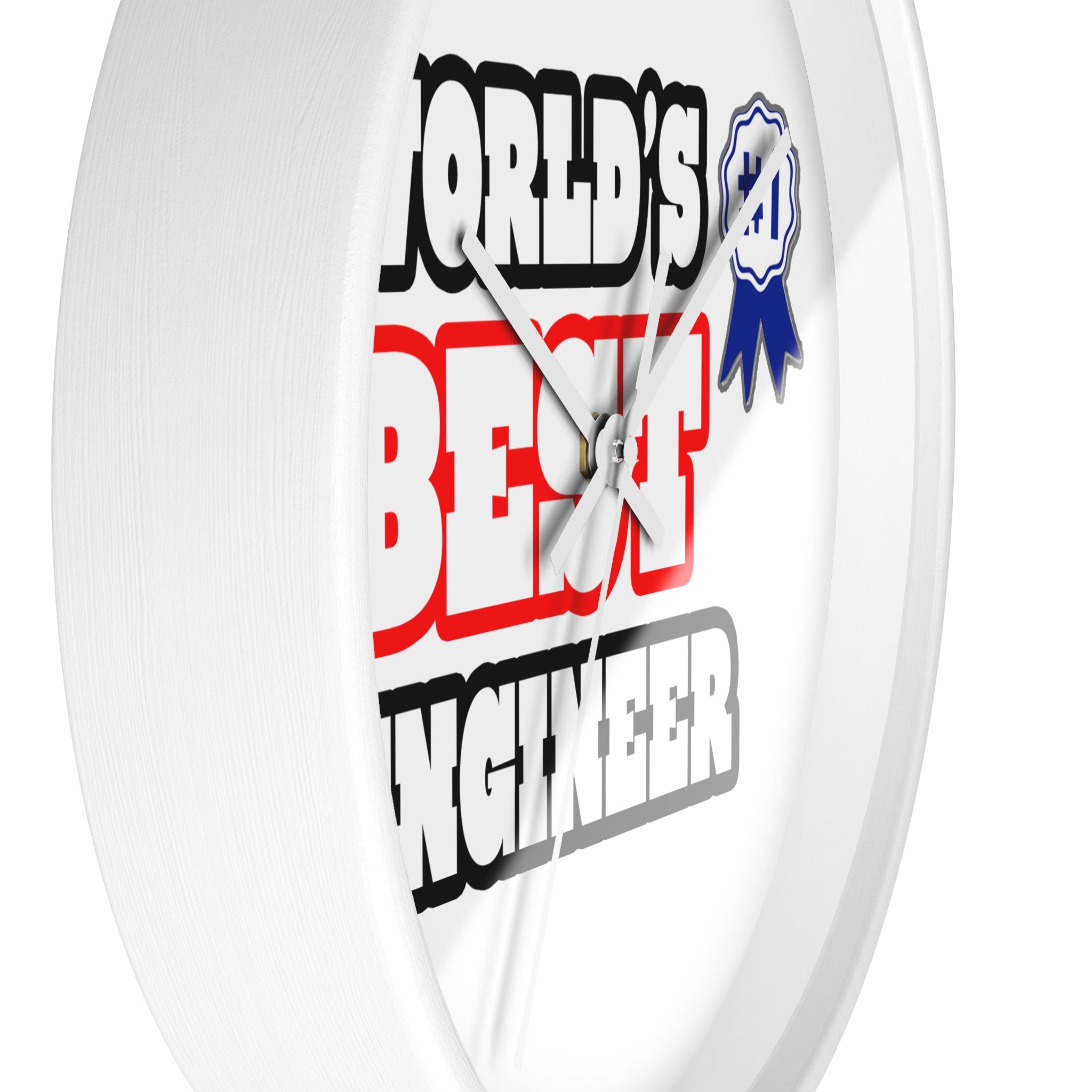 World's Best Engineer - Wall Clock