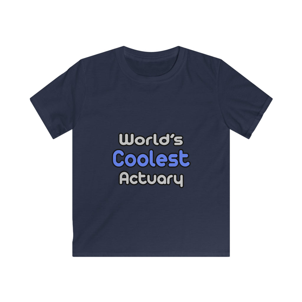 World's Coolest Actuary - Kids Softstyle Tee
