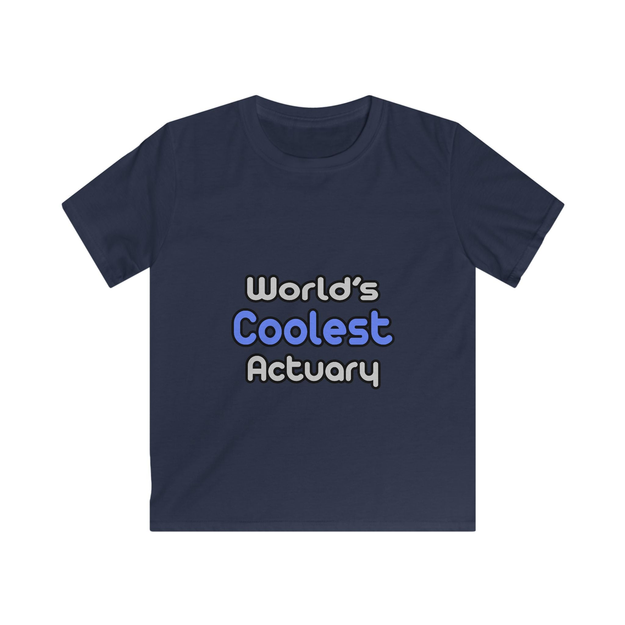 World's Coolest Actuary - Kids Softstyle Tee
