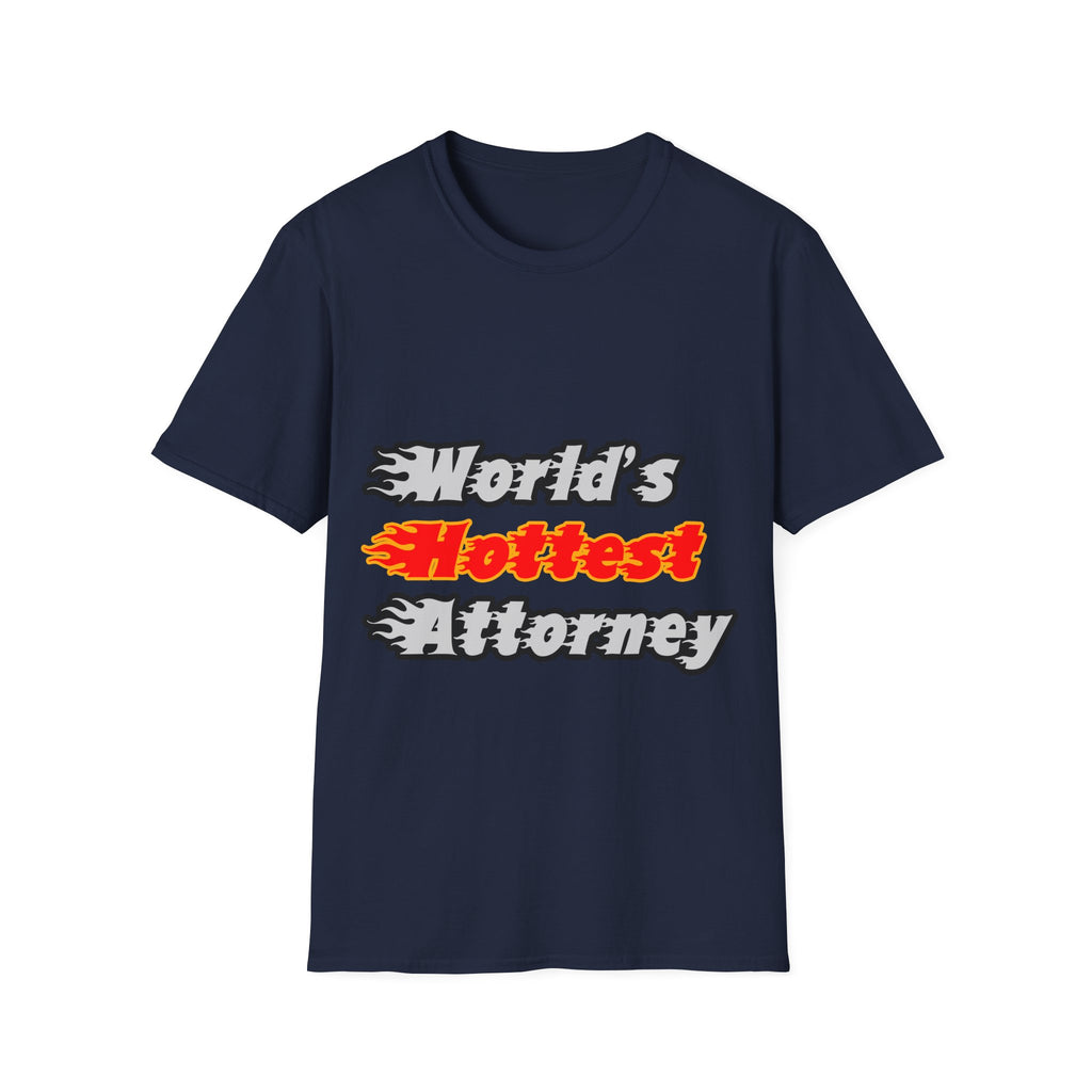 World's Hottest Attorney - Unisex Softstyle T-Shirt