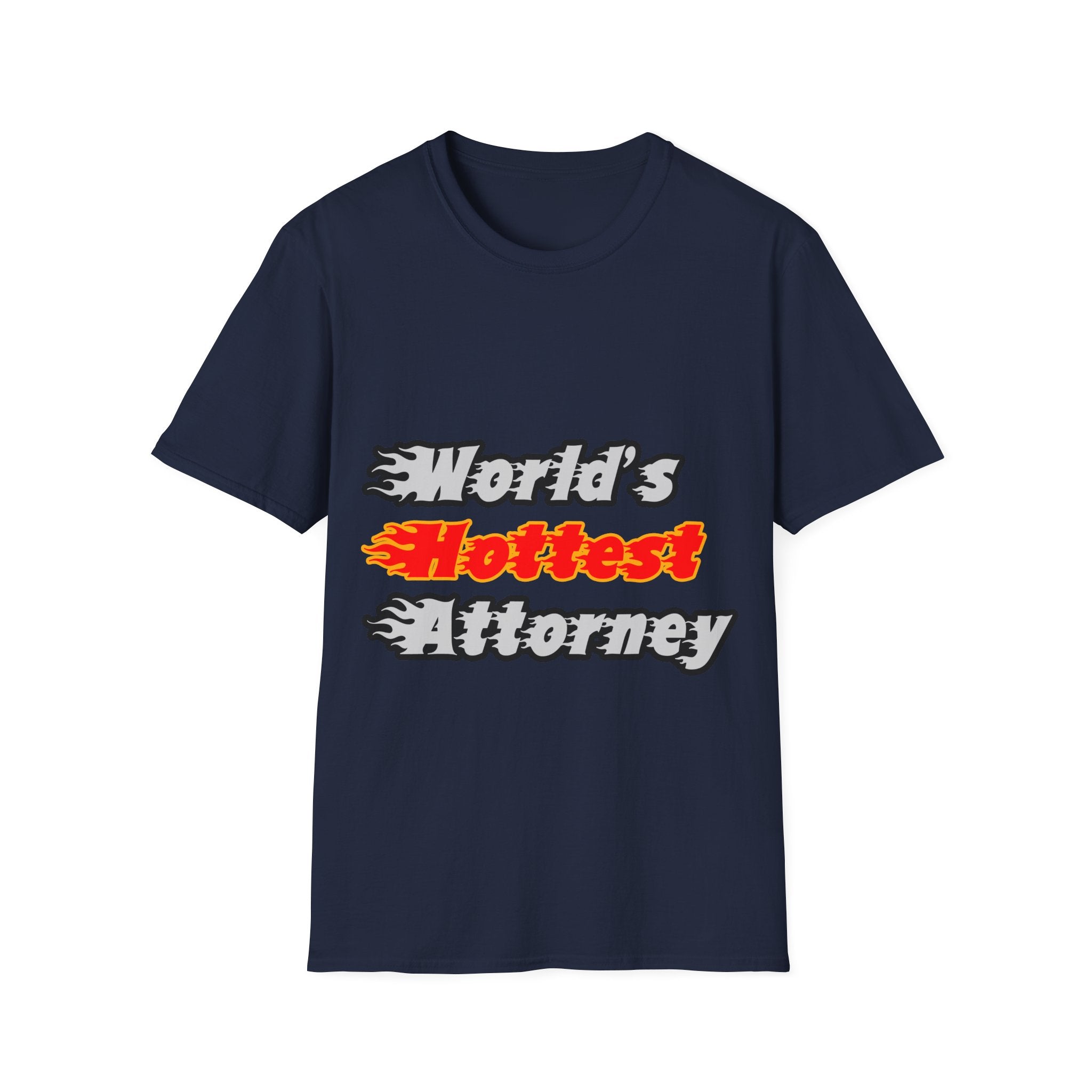 World's Hottest Attorney - Unisex Softstyle T-Shirt