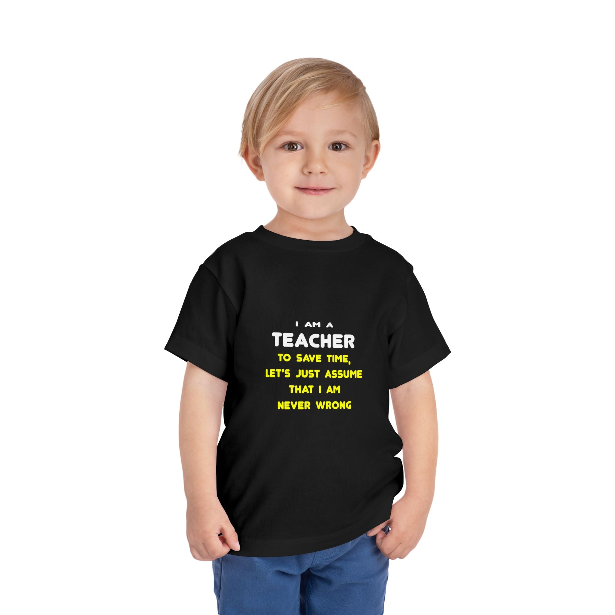 Funny Teacher T Shirts and Gifts - Toddler Short Sleeve Tee