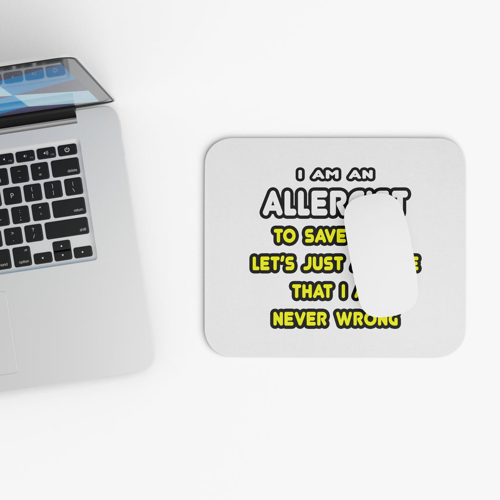 Funny Allergist T Shirts and Gifts - Mouse Pad (Rectangle)