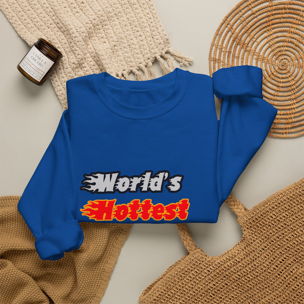 World's Hottest Aerospace Engineer - Unisex Heavy Blend™ Crewneck Sweatshirt