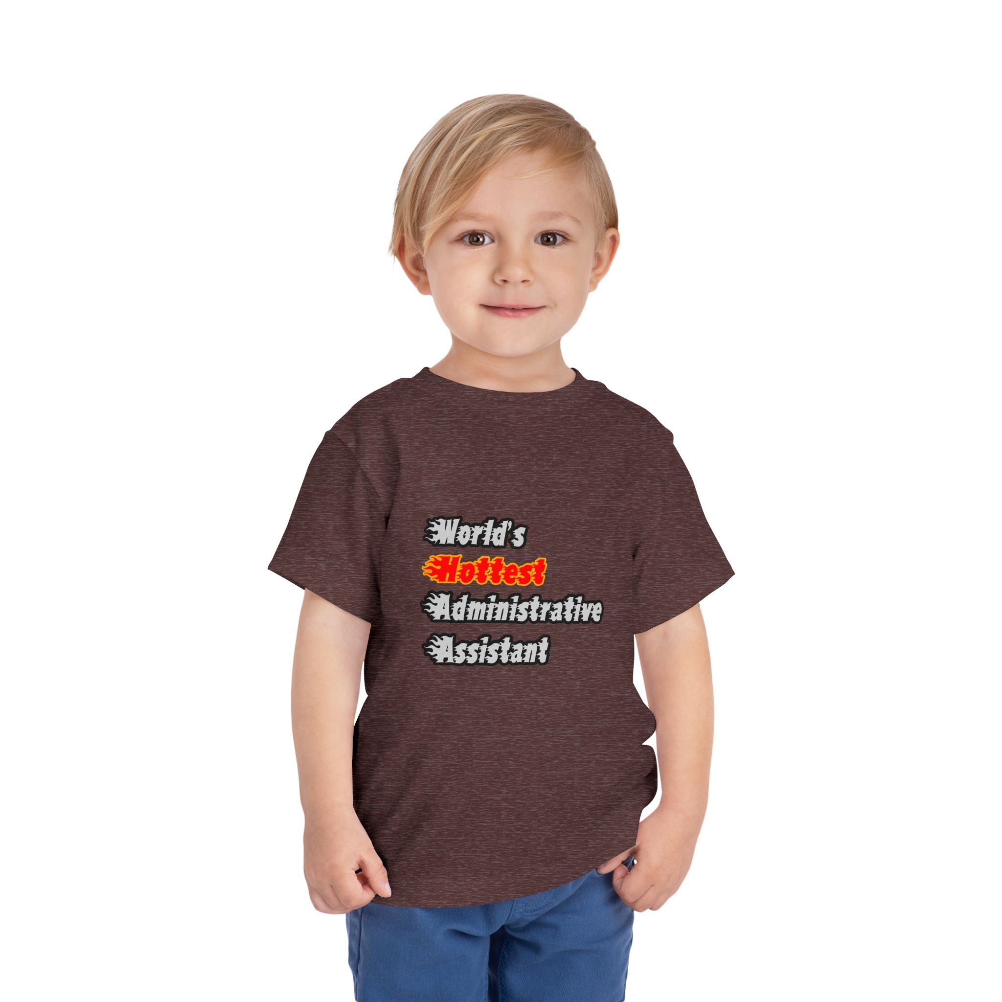 World's Hottest Administrative Assistant - Toddler Short Sleeve Tee