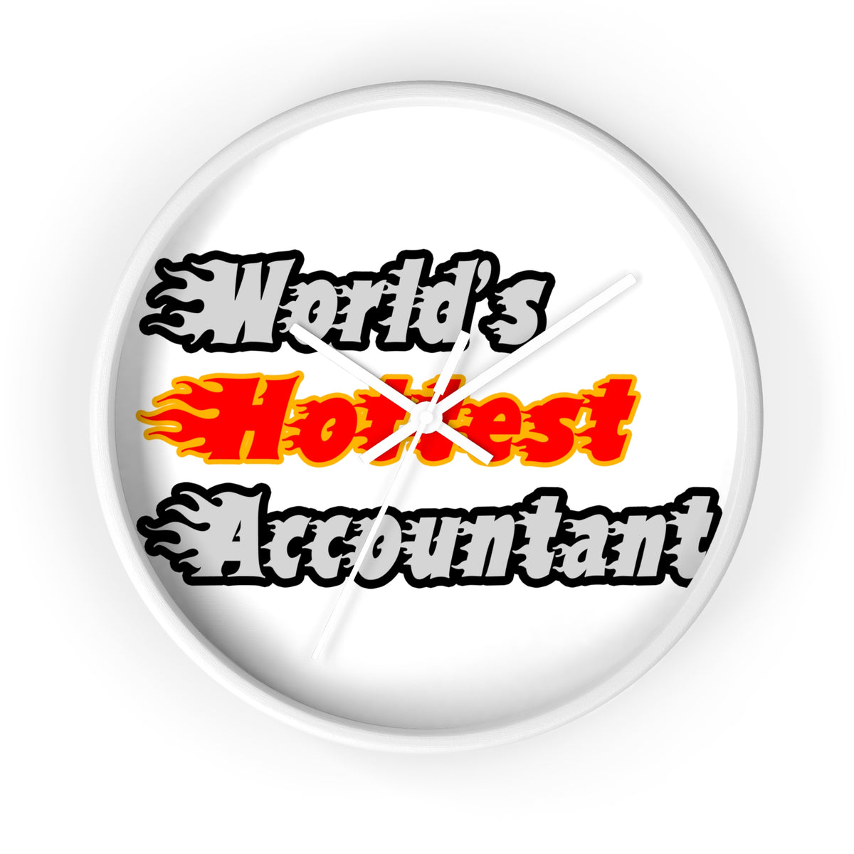 World's Hottest Accountant - Wall Clock