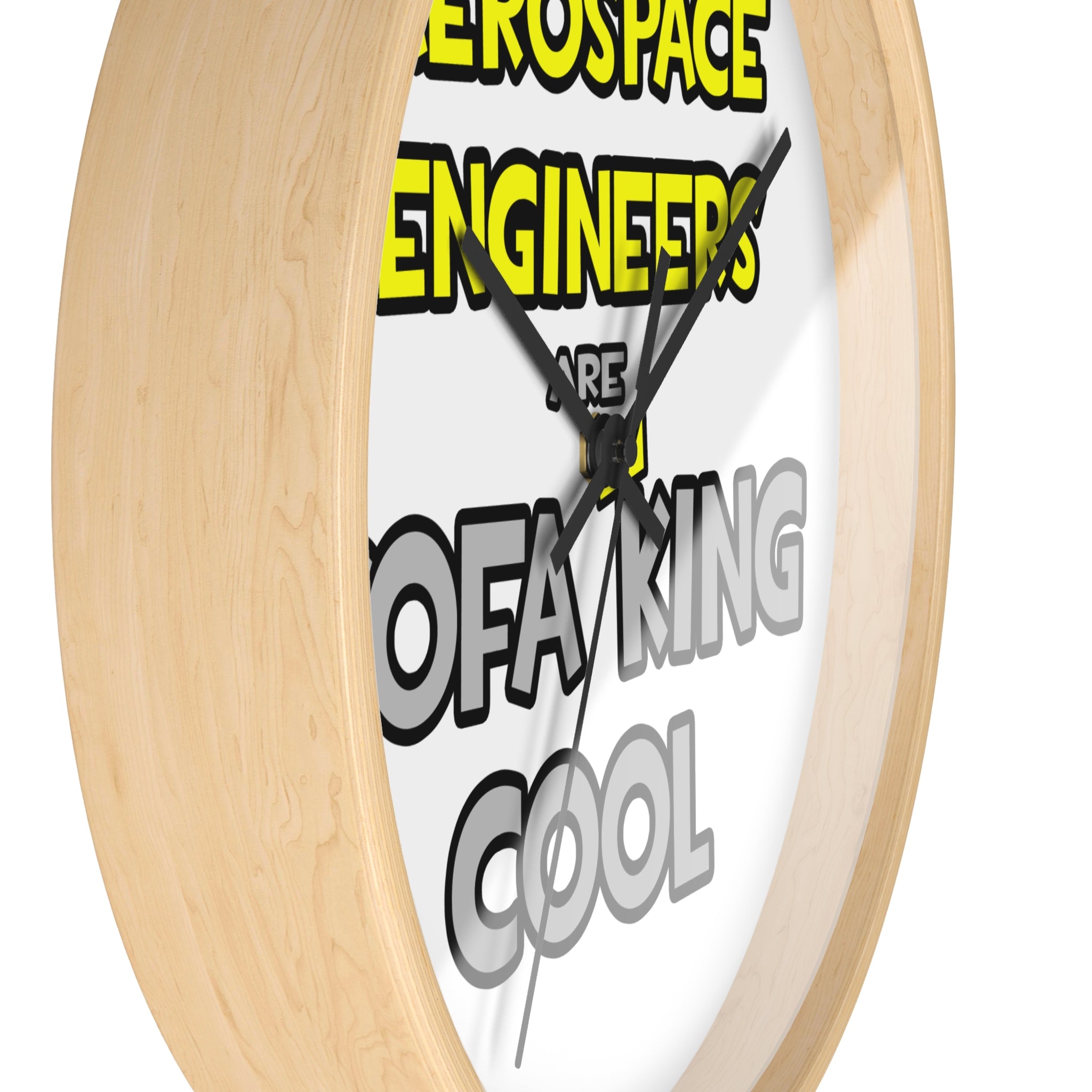 Aerospace Engineers Are Sofa King Cool - Wall Clock
