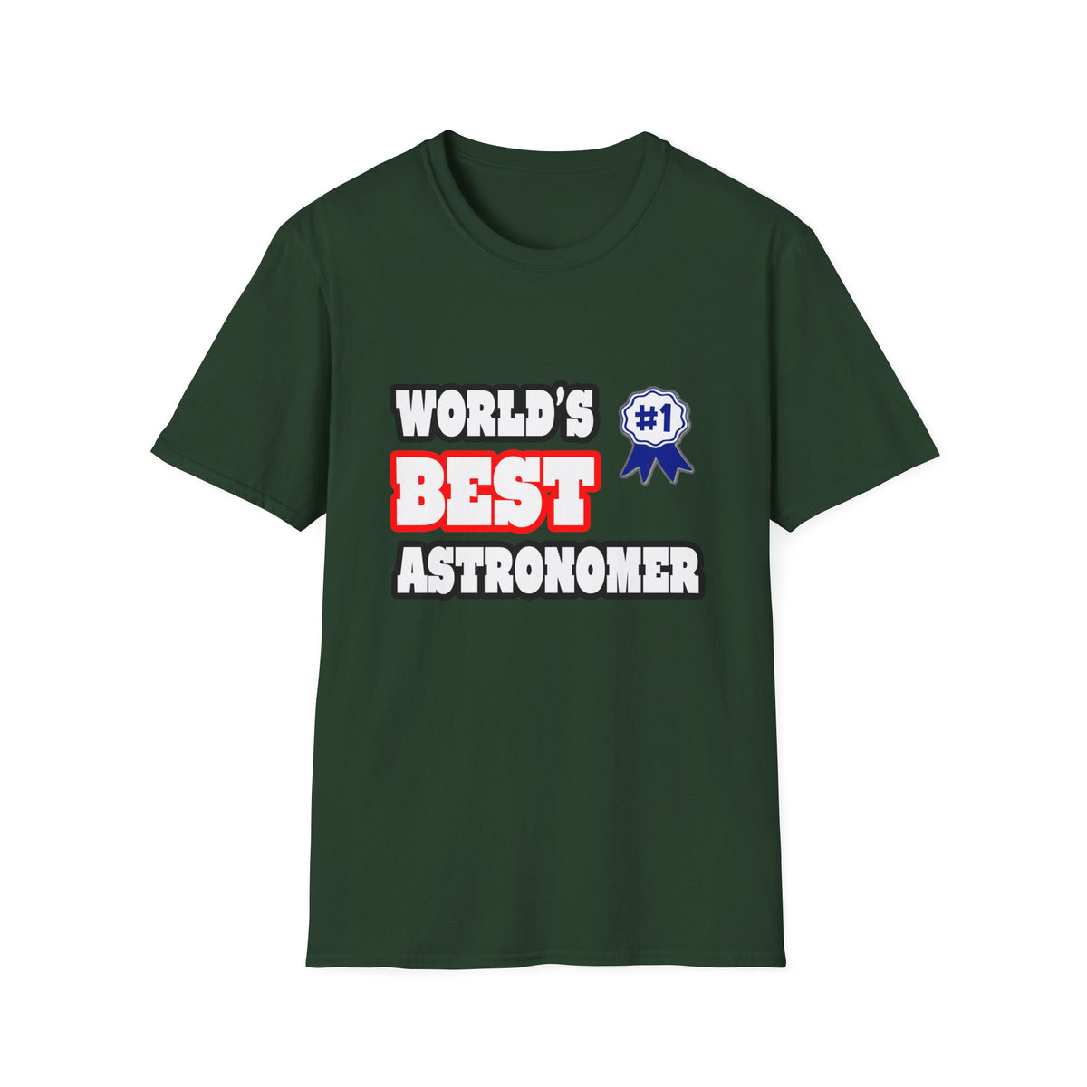 World's Best Astronomer - Unisex Softstyle T-Shirt