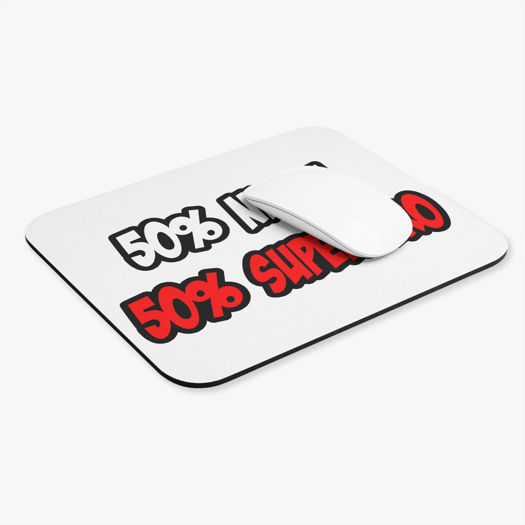 Half Nurse...Half Superhero - Mouse Pad (Rectangle)
