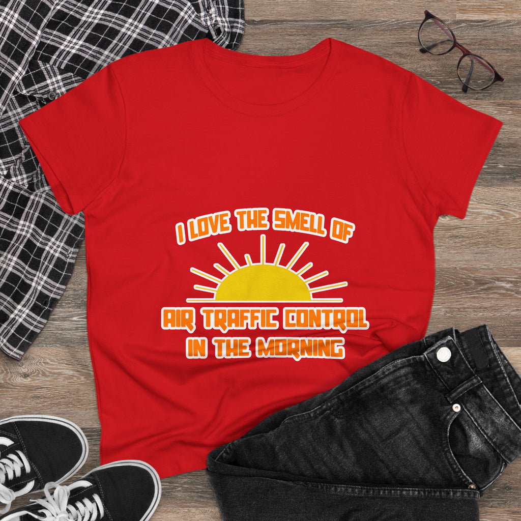 Smell of Air Traffic Control in the Morning - Women's Midweight Cotton Tee
