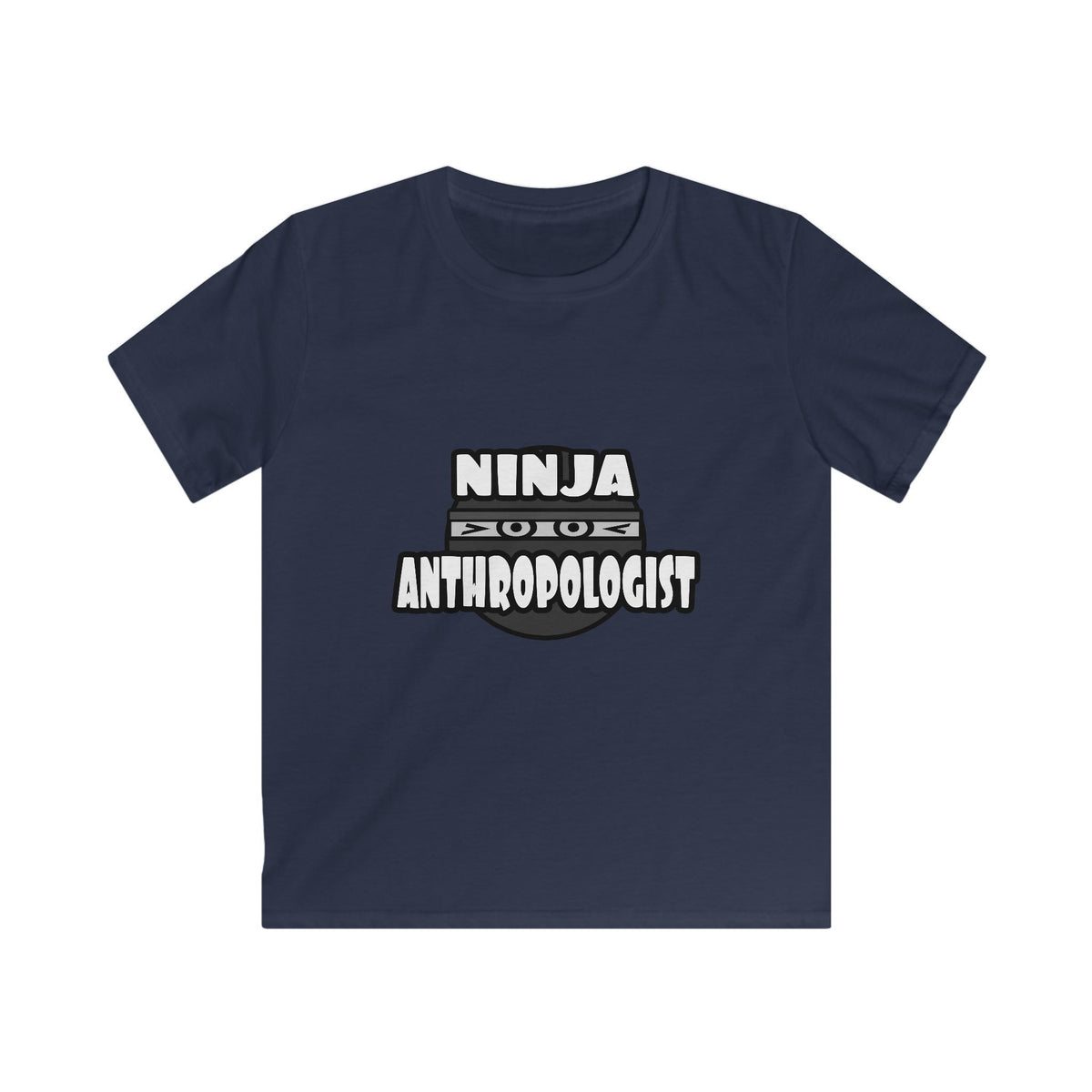 Ninja Anthropologist - Kids Softstyle Tee