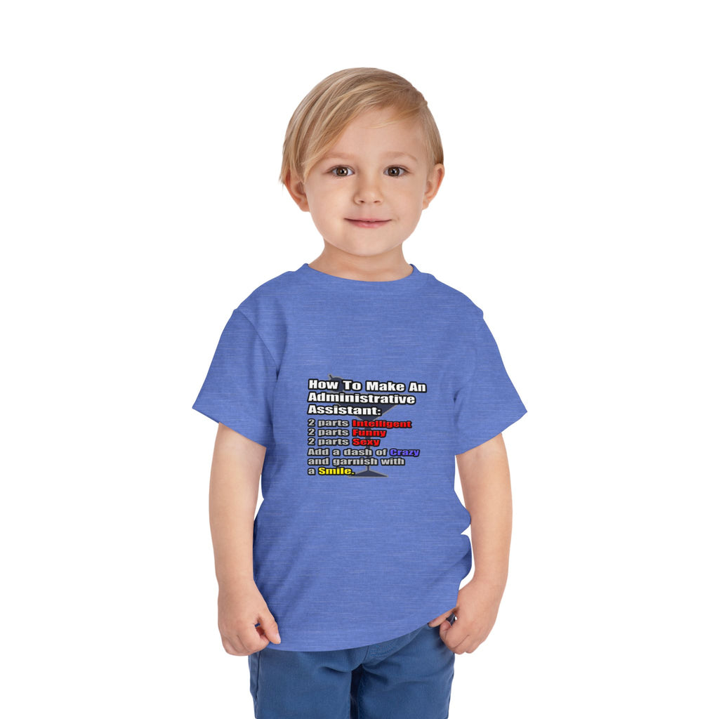 How To Make an Administrative Assistant - Toddler Short Sleeve Tee
