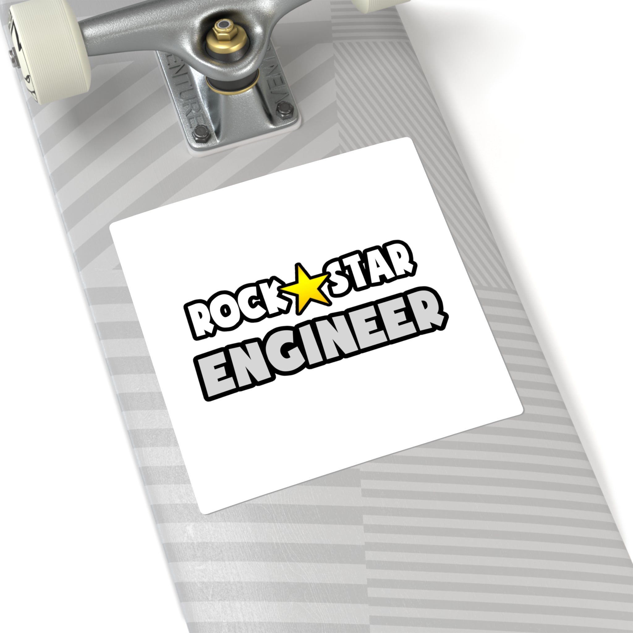 Rock Star Engineer (2) - Square Stickers