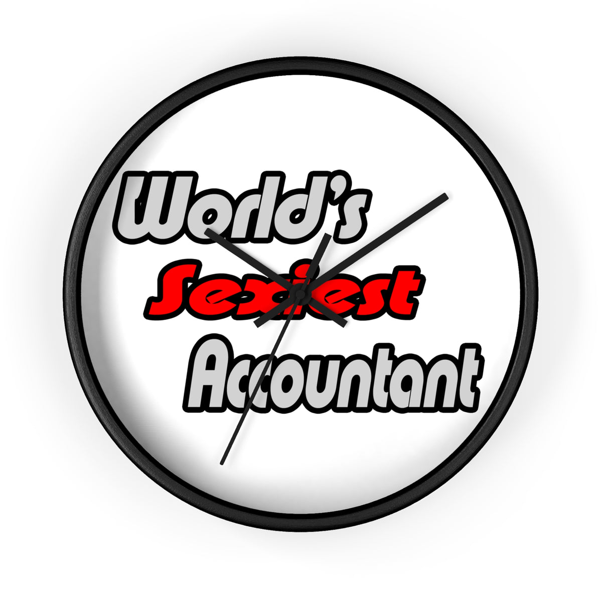 World's Sexiest Accountant - Wall Clock