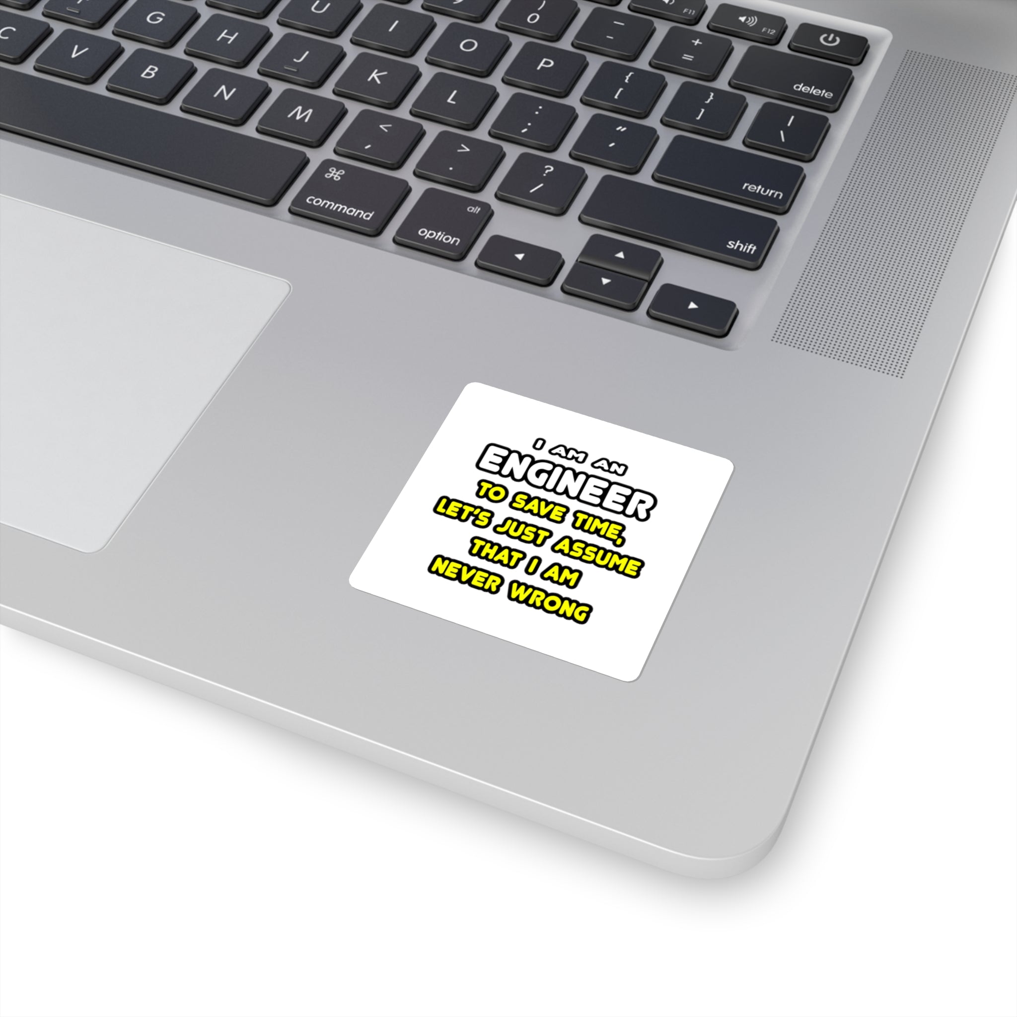 Funny Engineer T Shirts and Gifts - Square Stickers