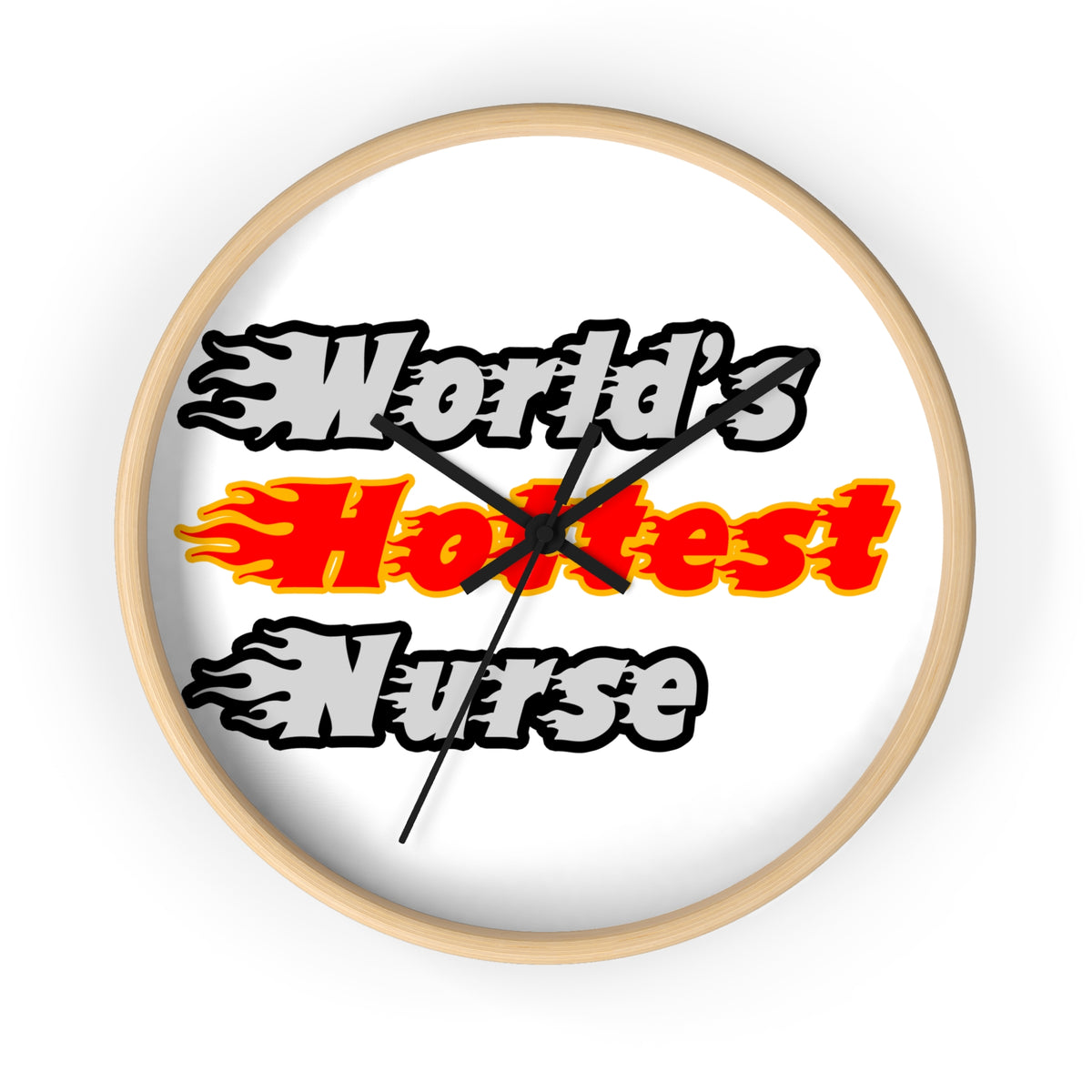 World's Hottest Nurse - Wall Clock