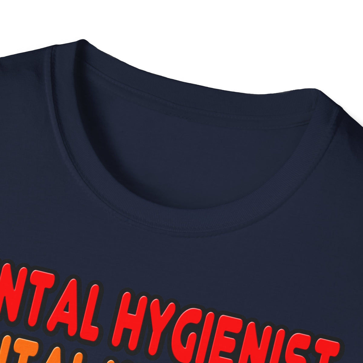 Rainbow Dental Hygienist - Unisex Softstyle T-Shirt