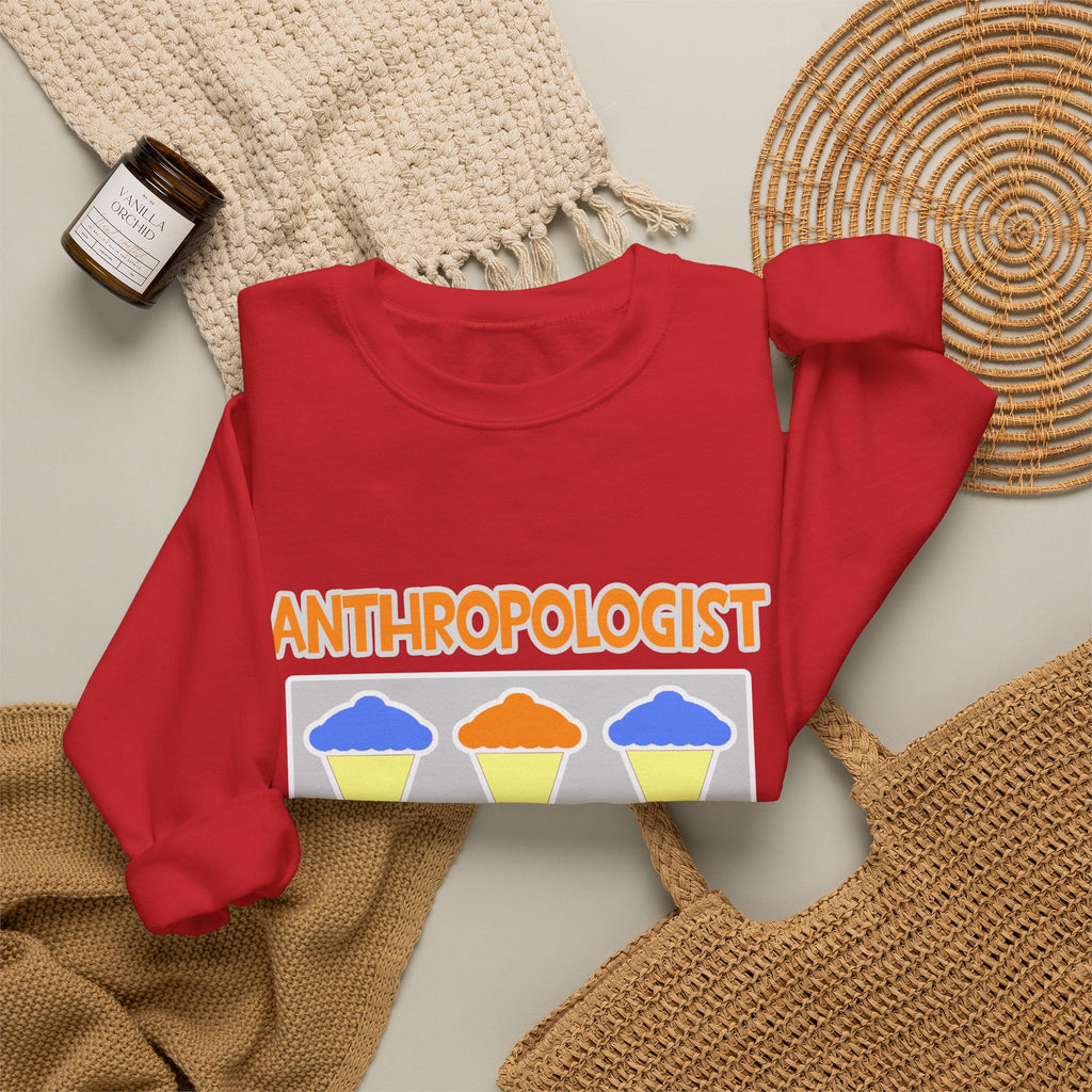 Anthropologist ... Will Work For Cupcakes - Unisex Heavy Blend™ Crewneck Sweatshirt