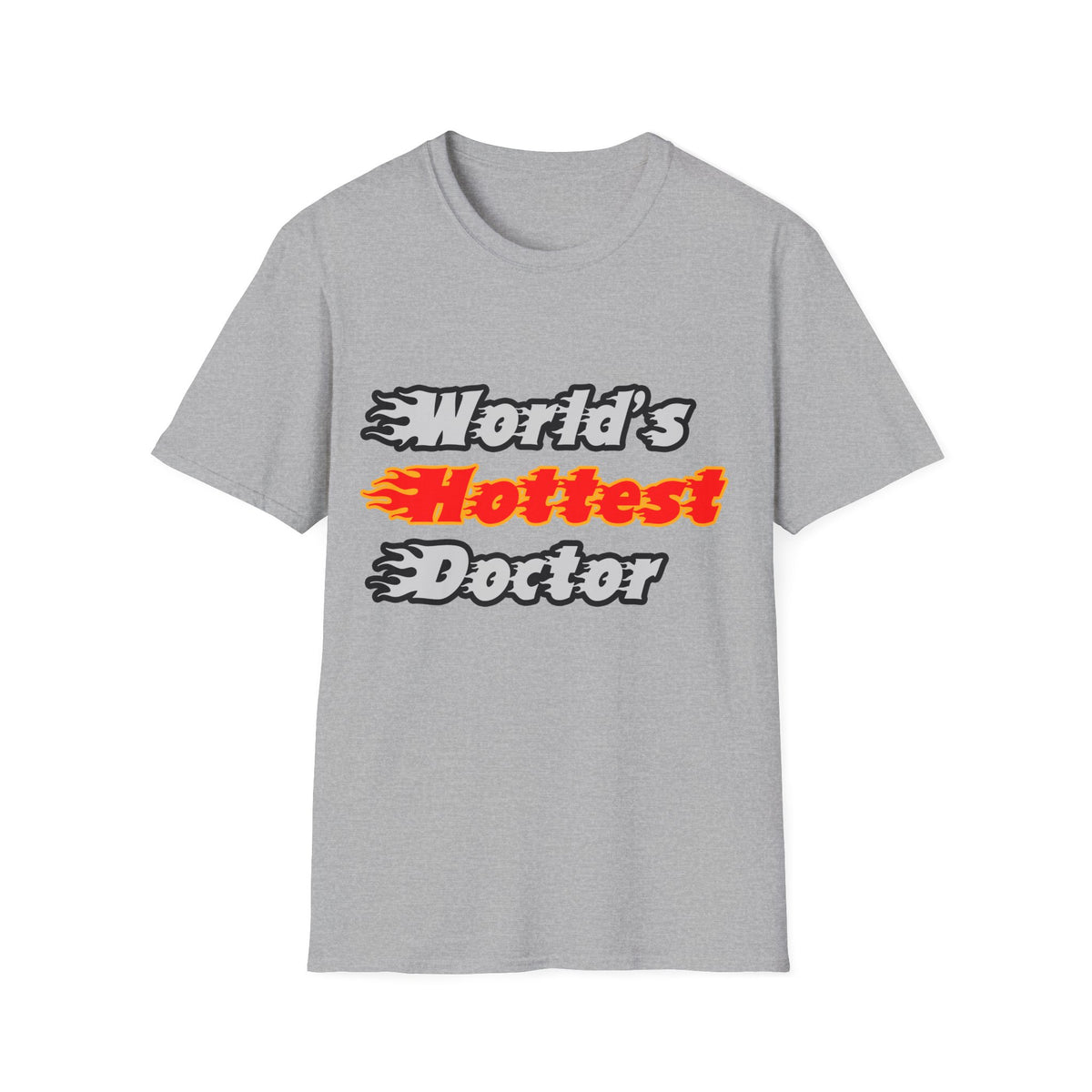 World's Hottest Doctor - Unisex Softstyle T-Shirt