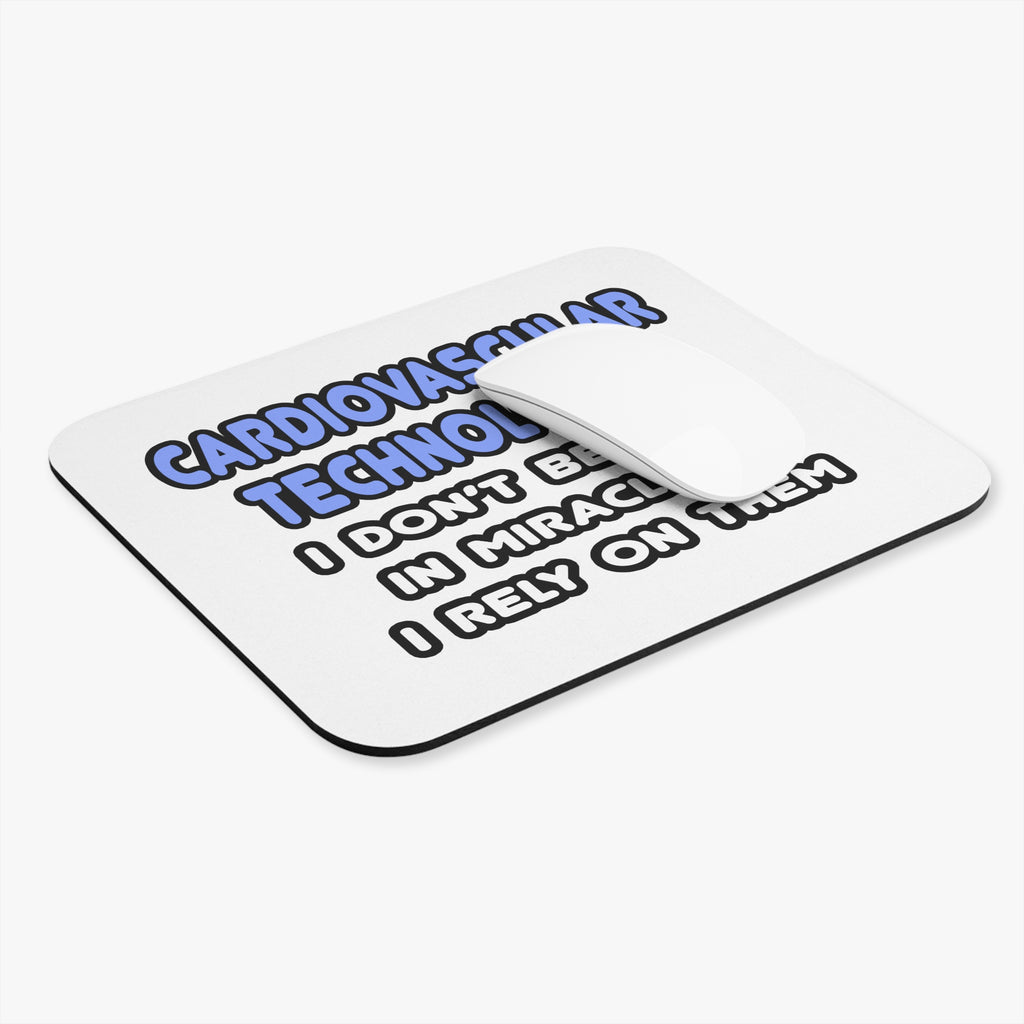 Miracles and Cardiovascular Technologists - Mouse Pad (Rectangle)